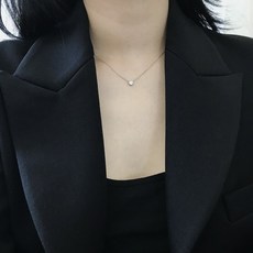 미니큐빅목걸이