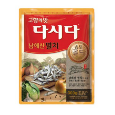 CJ제일제당 다시다 명품골드 멸치, 300g, 2개