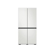 삼성 비스포크 키친핏 냉장고 RF60B91C3AP 4도어 코타화이트 기본 색상
