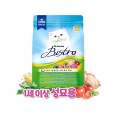 고양이사료 성묘 어덜트캣 사료 2kg, 본상품선택 - 비고앤세이지