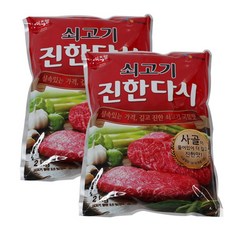 이츠웰 쇠고기 진한다시2kg 6개 1박스, 2kg