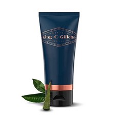 [독일] King C. Gillette Men's Shaving Gel with White Tea and Argan Oil for Ideal Beard Care Shaving G, 단일상품