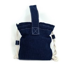 [바보사랑]Indigo Quilt Bucket Bag - Indigo