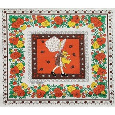 홀리하비 로즈가든(브라운) 1패널 84cm 빈티지원단 스타일 퀼트재료