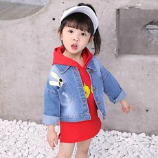[럽베베] 아동용 래빗데님 청자켓 유아청자켓 아동청자켓 아기청자켓 남아청자켓 여아청자켓 어린이집등원룩 북유럽풍유아옷 해외수입아동복 유아봄가을옷 아기봄가을옷 유아외출복