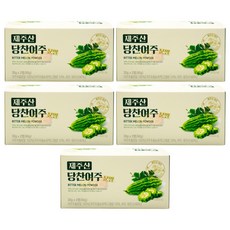 GBMS 제주산 당찬여주 분말 30g X 2병 5통 I, 상세페이지 참조, 5개, 60g