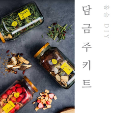 맛있는술제조 담금주재료 홈술 야관문주 선물 키트, 애플베리 담굼 키트 대