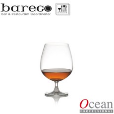 오션 메디슨 꼬냑 650ml 뚱뚱이 고블렛 글라스 꼬냑잔, 1개