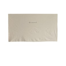 TV 커버 티비덮개 가리개 면 가리개 먼지커버, 베이지_50인치 (115 X 69cm)