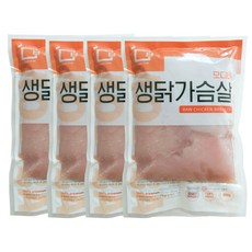 모디바 국내산 냉동 닭가슴살 (500gX4팩) 2KG, 500g, 4개