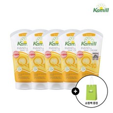 카밀 바이탈Q10 비건 핸드크림 75ml 5개(+쇼핑백), 5개 - 바이탈큐