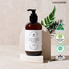 로하스베베 헤어 앤 바디워시, 1개