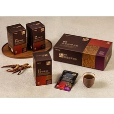 한국 야쿠르트 발휘 홍삼 순액100 80ml x 30포 면연력 증강