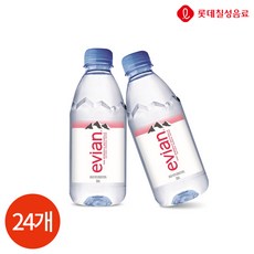 에비앙 크리스탈 생수 330ml x 24PET, 단품