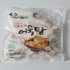 대보식품 고급수제 어묵탕(320g), 상품선택