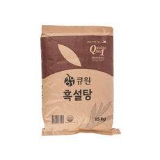 큐원 갈색설탕, 2개, 15kg