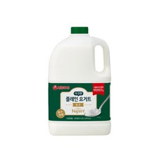 서울우유 더진한 대용량 플레인 요거트 2.45L x 1개 원산지_상세설명에 표시 438133