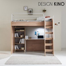 디자인키노 브레인 벙커침대 BR1321, 카네이션핑크