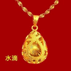 순금염주목걸이