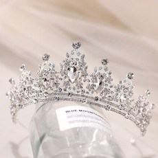 티아라큐빅 웨딩 왕관 브라이덜샤워 공주 왕관머리띠 1 티아라01