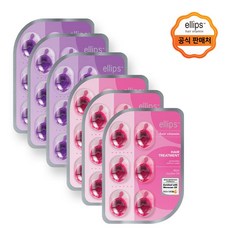 0604 헤어에센스 헤어비타민 핑크6ml X 3개 퍼플6ml X 3개cp, 쿠팡 윤스토어 1