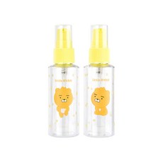 카카오프렌즈 LF 펌프용기 60ml 2P, 리틀라이언