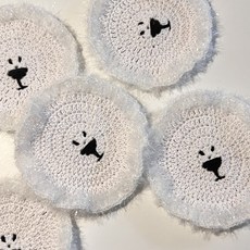 펀치니들컵받침