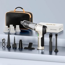 SZUK C017MAX 차량용 진공 청소기 휴대용 미니 무선 강력한 흡입 청소 기계 신제품차량용 청소기 초강력 무선청소기 미니청소기, Max-Easy 4Hapa Bag