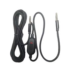 대부분의 3.5mm 잭을 위한 A10 A40 A30 게이밍 헤드셋용 교체 음악 케이블 코드