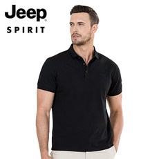 JEEP SPIRIT 남성 반팔 PK 티셔츠 남자 여름 폴로 카라 패션 스타일 JPTX23620