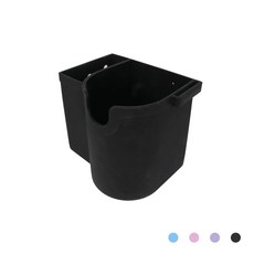 컵 홀더 받침 수영가방 비치백 수영 숄더백 물놀이 실리콘 방수 가방 수영장 수영장가방, 13.5x12cm, 1개, 블랙 13.5x12x10cm