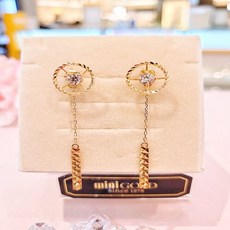 미니골드14k귀걸이