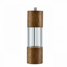 전동 후추 그라인더 소금 깨갈이 골동품 색상 나무 분쇄기 수동 양념 조절 가능 세라믹 코어 주방 도우미, 6 inch 1pc, 6 inch 1pc, 1개
