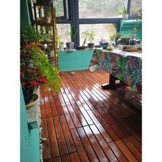 베란다화단덮개