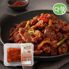 [다향오리] 고향의 장맛 오리주물럭(매운맛) 500g×2팩, 2개, 500g