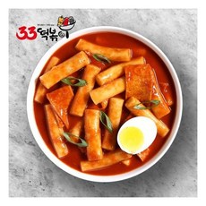 [33떡볶이] 오리지널 국물떡볶이 4팩