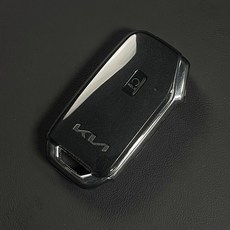 튜모 자동차 투명 스마트 차 키케이스 키링 현대 기아 제네시스 쌍용 벤츠 BMW 아우디, GK-A, 블랙