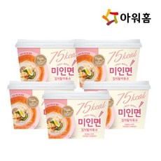 아워홈 김치말이 미인면 김치말이육수 351g 용기형 x 5개, 선택/김치말이 미인면 김치말이육수 351g 용기형 5개