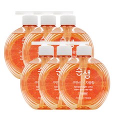 순샘 구연산 자몽 주방세제, 500ml, 6개