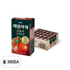 매일야채 고농축 토마토의 힘, 125ml, 360개