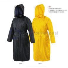 제비표 우비 상하세트 기능성 라이더우비 남성 레인코트 코트형 SI-102 XL 곤색 1개 상품 이미지