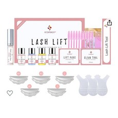 Lash Lift Kit Eyelash Perm Professional for Perming Curling and Lifting Eyelashes|Semi Permanent Sal, 1개