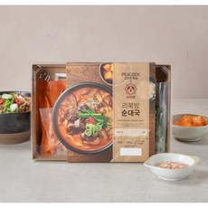 피코크 밀키트 리북방 순대국, 590g, 1개