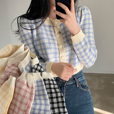주니어크롭가디건