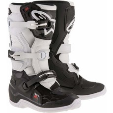 Alpinestars 남성용 Tech 7S 부츠 블랙/실버/화이트/골드 사이즈 02 멀티 2 핫템 잇템, 8, 블랙/화이트