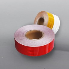 희망 솔리드컬러 반사테이프 (5cm*25m) 반사띠 야광, 옐로우