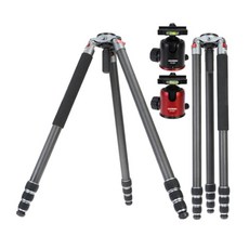 호루스벤누 FX-Z32 자이언트 카본삼각대+FX-45T볼헤드, 볼헤드블랙, 1개