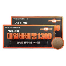 대일 빠삐방 1300(10개입) X 2BOX (동전자석파스 의료용 자기발생기), 단품