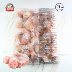Halal Rose Denmark Frozen Premium Chicken Drumsticks 로즈 덴마크산 할랄 닭북채 신선한 요리용 닭다리, 1개, 2.5kg