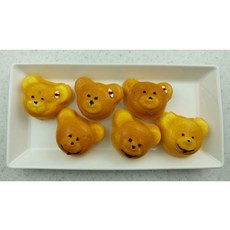[뻬로네간식창고]강아지간식 수제 영양 베이커리 디저트 빵 마들렌 곰돌이모양, 1개, 1g, 10퀴노아 오리화식
